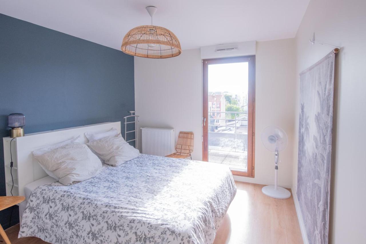Apartamento Machouart Le Duplex -Parking Gratuit Equipee Commodites- Aubervilliers Exterior foto